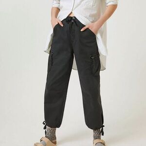Pilcro x Anthropologie Cargo Baggy Parachute Pants In Gray Women's Size 25